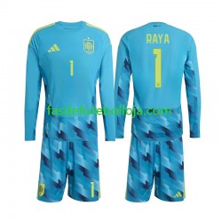 Camisola Guarda-redes 1º Equipamento Seleção Espanhola David Raya 1 World Cup 2026 Manga Comprida ,Criança Camisola Guarda-redes 1º Equipamento Seleção Espanhola David Raya 1 World Cup 2026 Manga Comprida ,Criança