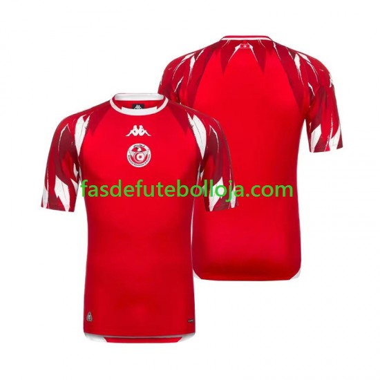 Camisola 2º Equipamento Seleção Tunisiana World Cup 2026 Manga Curta ,Homem