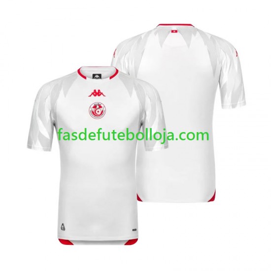 Camisola 1º Equipamento Seleção Tunisiana World Cup 2026 Manga Curta ,Homem