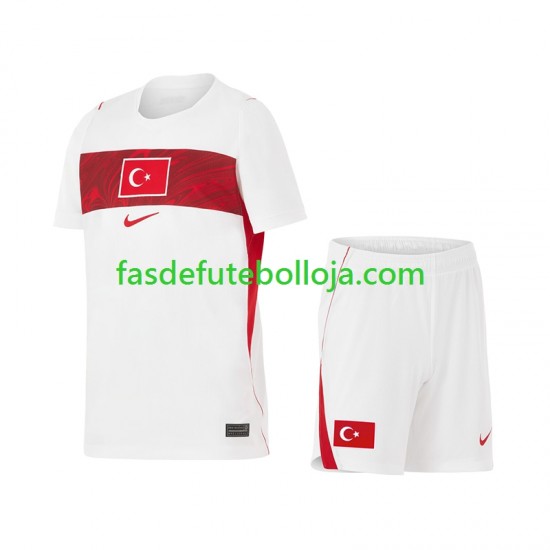 Camisola 2º Equipamento Seleção Turca World Cup 2026 Manga Curta ,Criança Camisola 2º Equipamento Seleção Turca World Cup 2026 Manga Curta ,Criança