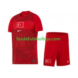 Camisola 1º Equipamento Seleção Turca World Cup 2026 Manga Curta ,Criança Camisola 1º Equipamento Seleção Turca World Cup 2026 Manga Curta ,Criança