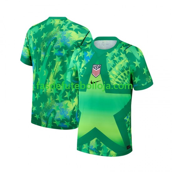 Camisola Guarda-redes Seleção Estados Unidos World Cup 2026 Manga Curta ,Homem