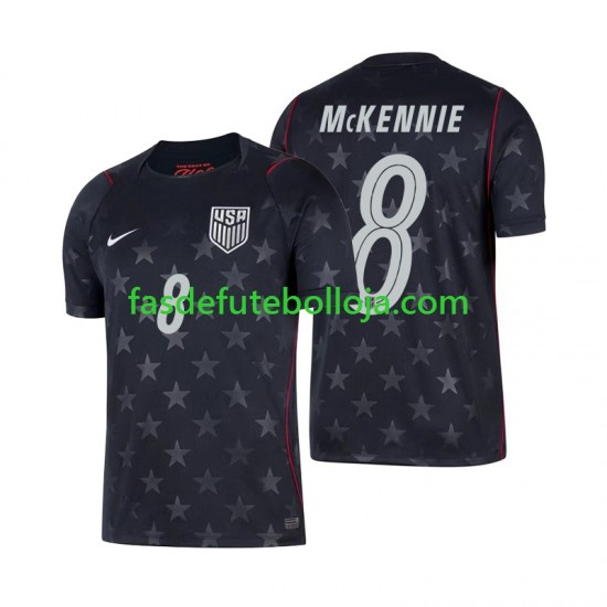 Camisola 2º Equipamento Seleção Estados Unidos Weston McKennie 8 World Cup 2026 Manga Curta ,Homem