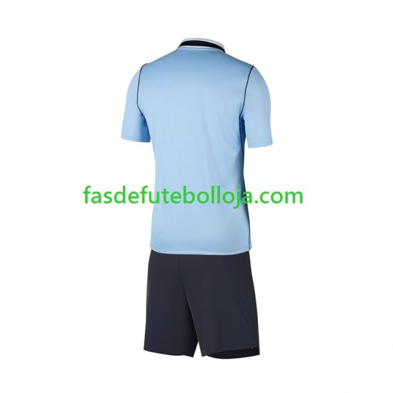 Camisola 1º Equipamento Seleção Uruguaia World Cup 2026 Manga Curta ,Criança
