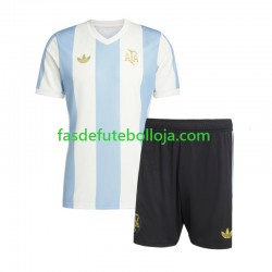 Camisola 1º Equipamento Seleção Argentina 50 Anniversary Manga Curta ,Criança