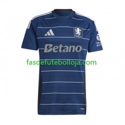 Camisola 3º Equipamento Aston Villa 2024-2025 Manga Curta ,Homem