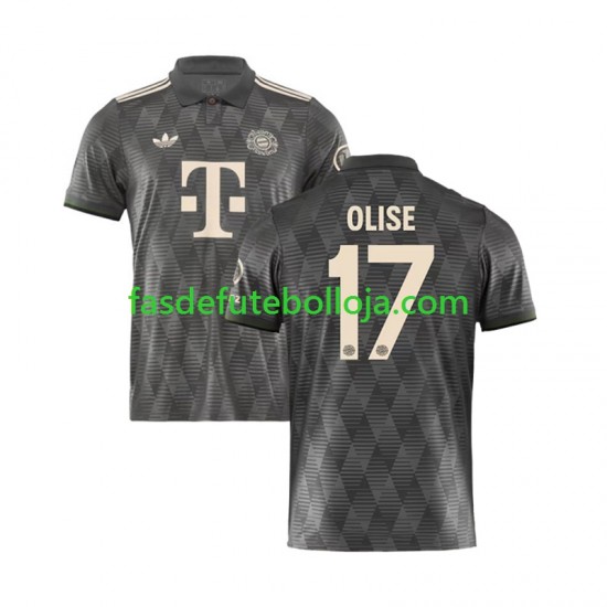Camisola 4º Equipamento Bayern de Munique OLISE 17 Octoberfest 2024-2025 Manga Curta ,Homem Camisola 4º Equipamento Bayern de Munique OLISE 17 Octoberfest 2024-2025 Manga Curta ,Homem