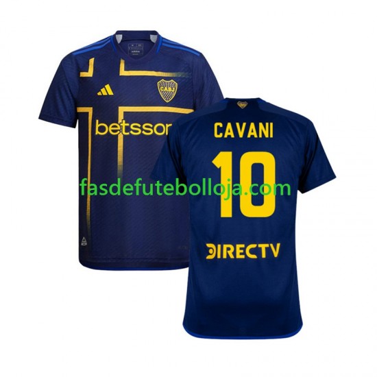 Camisola 3º Equipamento Boca Juniors CAVANI 10 2024-2025 Manga Curta ,Homem