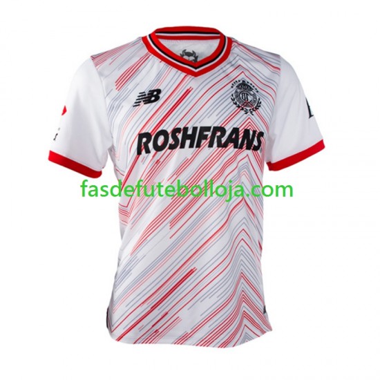 Camisola 2º Equipamento Deportivo Toluca 2024-2025 Manga Curta ,Homem
