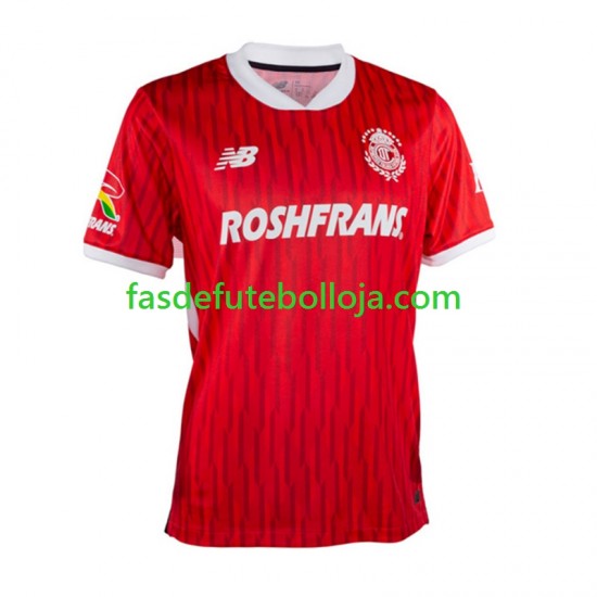 Camisola 1º Equipamento Deportivo Toluca 2024-2025 Manga Curta ,Homem