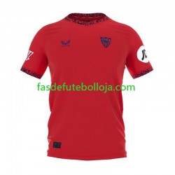 Camisola 2º Equipamento Sevilla FC 2024-2025 Manga Curta ,Homem