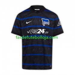 Camisola 2º Equipamento Hertha BSC 2024-2025 Manga Curta ,Homem