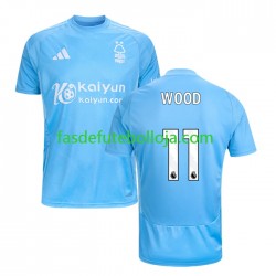 Camisola 3º Equipamento Nottingham Forest Chris Wood 11 2024-2025 Manga Curta ,Homem