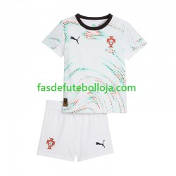 Camisola 2º Equipamento Seleção Portuguesa 2025 Manga Curta ,Criança