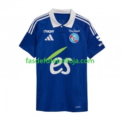 Camisola 1º Equipamento Strasbourg 2024-2025 Manga Curta ,Homem