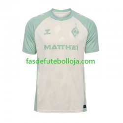 Camisola 2º Equipamento Werder Bremen 2024-2025 Manga Curta ,Homem