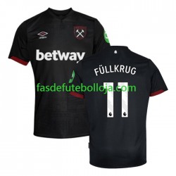 Camisola 2º Equipamento West Ham United FULLKRUG 11 2024-2025 Manga Curta ,Homem