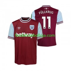 Camisola 1º Equipamento West Ham United FULLKRUG 11 2024-2025 Manga Curta ,Homem
