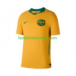 Camisola 1º Equipamento Seleção Australiana World Cup 2026 Manga Curta ,Homem