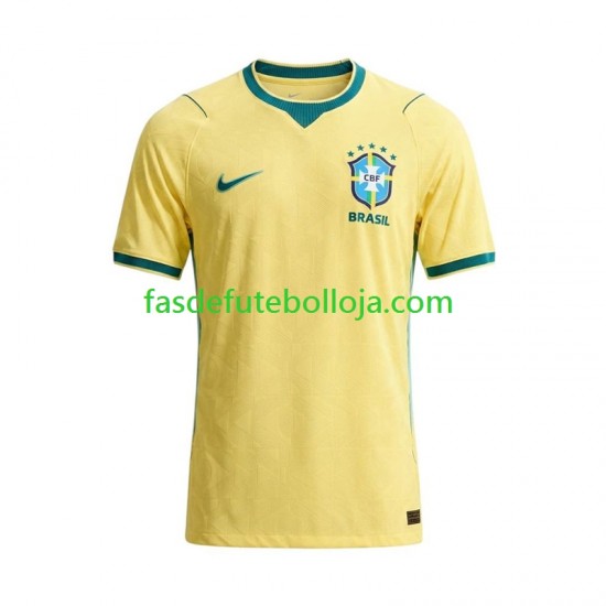Camisola 1º Equipamento Seleção Brasileira World Cup 2026 Manga Curta ,Homem