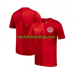 Camisola 1º Equipamento Seleção Canadense World Cup 2026 Manga Curta ,Homem