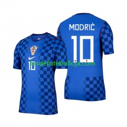 Camisola 2º Equipamento Seleção Croata Modrić Luka 10 World Cup 2026 Manga Curta ,Homem