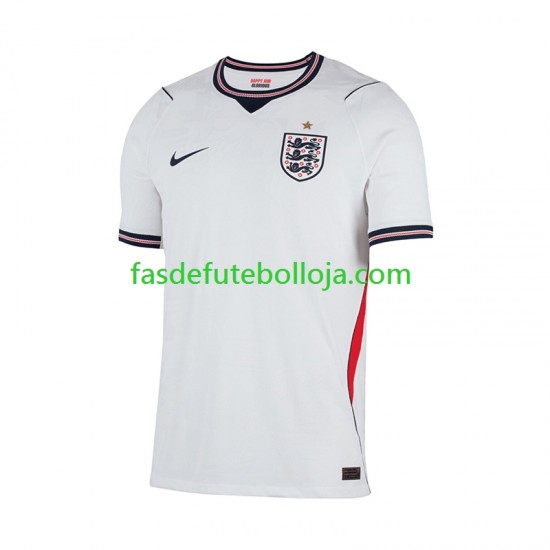 Camisola 1º Equipamento Seleção Inglesa World Cup 2026 Manga Curta ,Homem