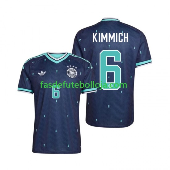 Camisola 2º Equipamento Seleção Alemã Joshua Kimmich 6 World Cup 2026 Manga Curta ,Homem