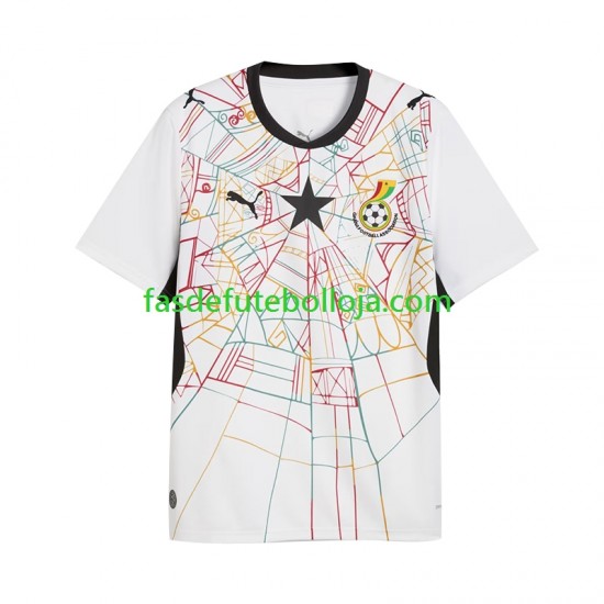 Camisola 1º Equipamento Seleção Ganesa World Cup 2026 Manga Curta ,Homem