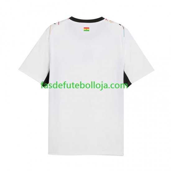 Camisola 1º Equipamento Seleção Ganesa World Cup 2026 Manga Curta ,Homem