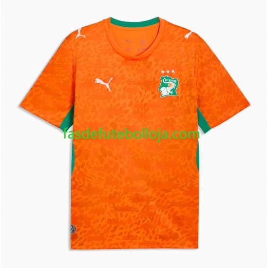 Camisola 1º Equipamento Seleção Marfinense World Cup 2026 Manga Curta ,Homem