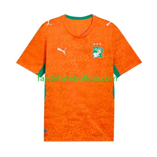Camisola 1º Equipamento Seleção Marfinense World Cup 2026 Manga Curta ,Homem