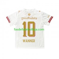 Camisola 4º Equipamento PSV Eindhoven Paul Wanner 10 Efteling 2025-2026 Manga Curta ,Homem