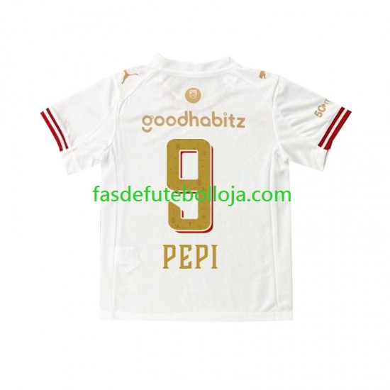 Camisola 4º Equipamento PSV Eindhoven Ricardo Pepi 9 Efteling 2025-2026 Manga Curta ,Homem