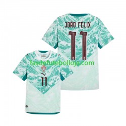 Camisola 2º Equipamento Seleção Portuguesa Joao Felix 11 World Cup 2026 Manga Curta ,Homem