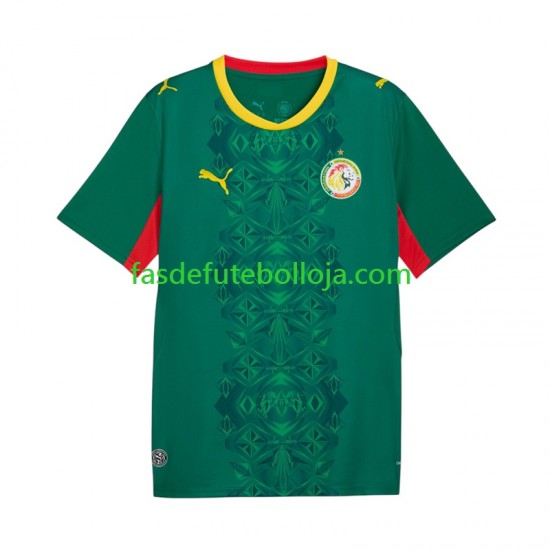Camisola 2º Equipamento Seleção Senegalesa 2026 2027 Manga Curta ,Homem