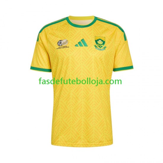 Camisola 1º Equipamento Seleção Sul-Africana World Cup 2026 Manga Curta ,Homem