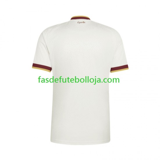 Camisola 2º Equipamento Seleção Espanhola World Cup 2026 Manga Curta ,Homem