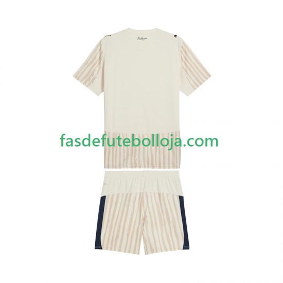 Camisola 2º Equipamento Al Hilal CWC 2025-2026 Manga Curta ,Criança