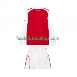 Camisola 1º Equipamento Arsenal 2025-2026 Manga Comprida ,Criança