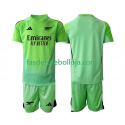 Camisola Guarda-redes 2º Equipamento Arsenal 2025-2026 Manga Curta ,Criança
