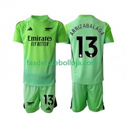 Camisola Guarda-redes 2º Equipamento Arsenal Kepa Arrizabalaga 13 2025-2026 Manga Curta ,Criança