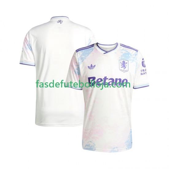 Camisola 3º Equipamento Aston Villa 2025-2026 Manga Curta ,Homem