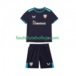 Camisola 2º Equipamento Athletic Bilbao 2025-2026 Manga Curta ,Criança