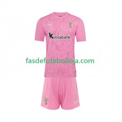 Camisola Guarda-redes 2º Equipamento Athletic Bilbao 2025-2026 Manga Curta ,Criança