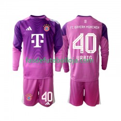 Camisola Guarda-redes 4º Equipamento Bayern de Munique Jonas Urbig 40 2025-2026 Manga Comprida ,Criança