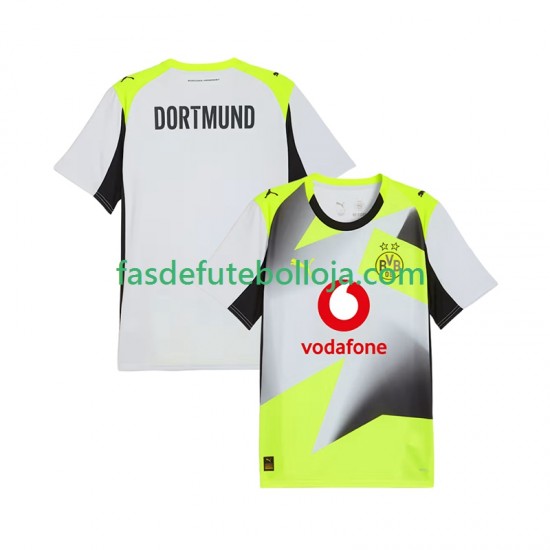 Camisola 2º Equipamento Borussia Dortmund 2025-2026 Manga Curta ,Homem