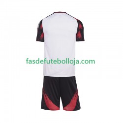 Camisola 2º Equipamento CR Flamengo 2025-2026 Manga Curta ,Criança