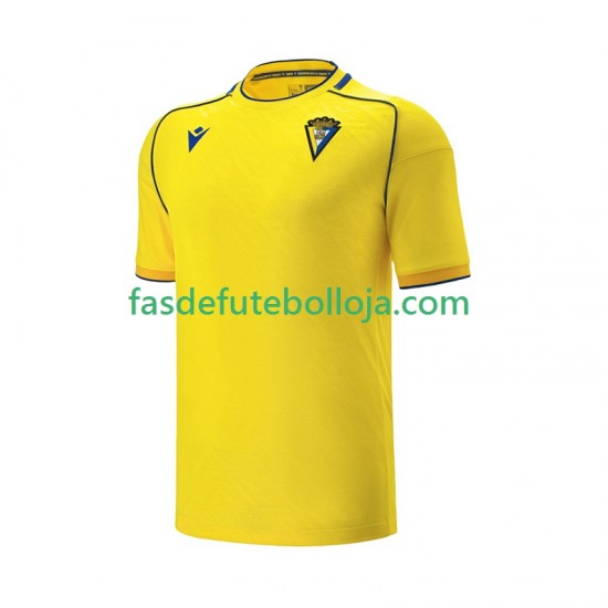 Camisola 1º Equipamento Cádiz CF 2025-2026 Manga Curta ,Homem