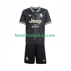 Camisola 3º Equipamento Juventus 2025-2026 Manga Curta ,Criança